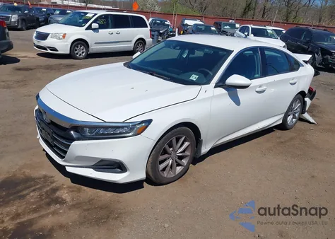 2021 Honda Accord Lx z USA, uszkodzony, nr VIN 1HGCV1F16MA060063